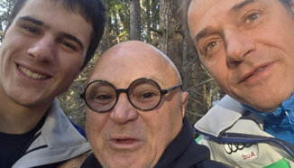 Румен Стоилов поздрави Тервел Замфиров за успеха на зимните игри