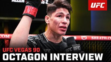 Интервю на Игнасио Бахамондес в октагона | UFC Vegas 90