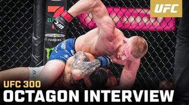 Интервю с Бо Никъл в октагона | UFC 300