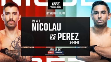 UFC Vegas 91: Николау срещу Перес - 27 април | Промо битки