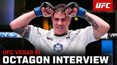 Интервю с Джоната Диниз в октагона | UFC Vegas 91