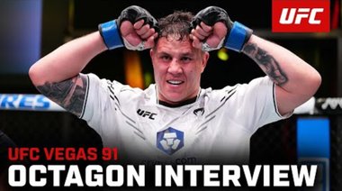 Интервю с Джоната Диниз в октагона | UFC Vegas 91