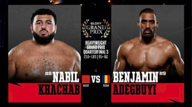 Набил Хачаб срещу Бенджамин Адегбуи | GLORY Grand Prix в тежка категория 2024