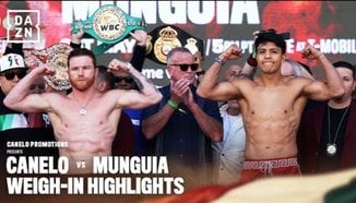 CANELO VS. НАЙ-ВАЖНИТЕ МОМЕНТИ ОТ ПРЕТЕГЛЯНЕТО НА МУНГУЯ