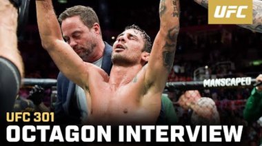 Интервю с Александър Пантожа в октагона | UFC 301