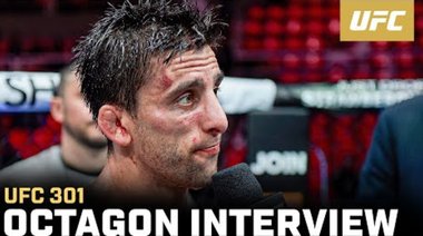 Интервю на Стив Ерцег в октагона | UFC 301