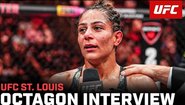 Интервю с Табата Ричи в октагона | UFC Сейнт Луис