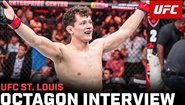 Интервю на Чейс Хупър в октагона | UFC Сейнт Луис