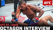 Интервю с Хоакин Бъкли в октагона | UFC Сейнт Луис