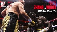Брутален нокаут | Zhilei Zhang срещу Deontay Wilder Акценти (Queensberry срещу Matchroom - сезон Рияд)
