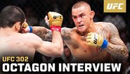 Интервю с Дъстин Поарие в октагона | UFC 302