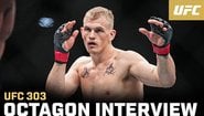 Интервю на Иън Гари в октагона | UFC 303