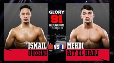 Исмаил Узгни срещу Мехди Аит Ел Хадж | GLORY 91 Paris