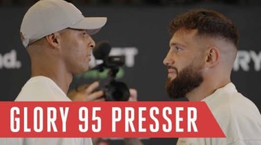 Какво е боец, който не се бие? | Пресконференция на GLORY 95