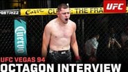 Интервю на Стив Гарсия в октагона | UFC Vegas 94