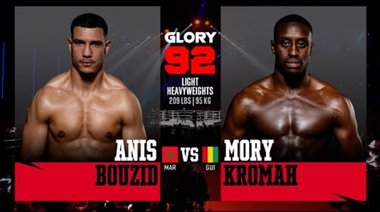 Анис Бузид срещу Мори Крома | GLORY 92 Ротердам