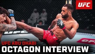 Интервю на Джай Хърбърт в октагона | UFC Абу Даби