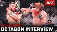 Интервю на Шара Магомедов в октагона | UFC Абу Даби