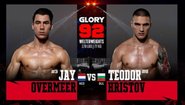 Джей Овърмайър срещу Теодор Христов | GLORY 92 Ротердам