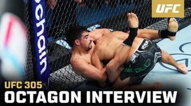 Интервю с Хесус Агилар в октагона | UFC 305