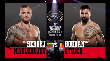 Сергей Маслобоев срещу Богдан Стоица | GLORY Grand Prix в лека тежка категория
