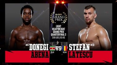 Донеги Абена срещу Стефан Латеску | GLORY Grand Prix в лека тежка категория