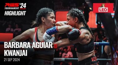Акцентът l Барбара Агиар срещу Kwanjai Kwanjai Muay Thai Gym I RWS
