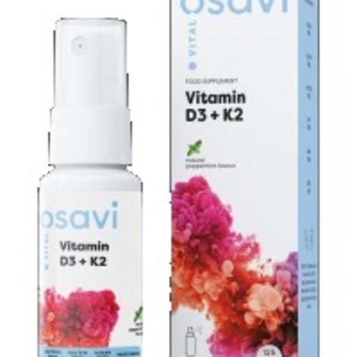 Osavi - Vitamin D3 + K2 | Oral Spray / 25 мл, 125 дози