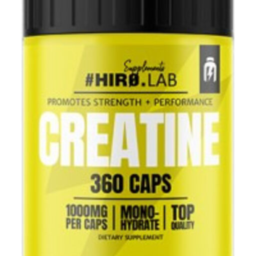 Hero.Lab - Creatine Monohydrate Caps / 360 капсули, 90 дози