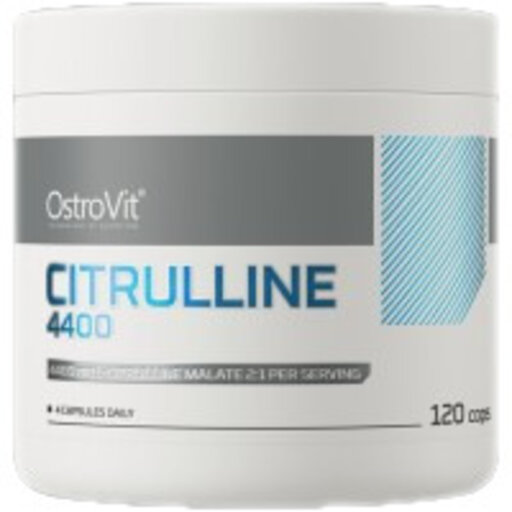 OstroVit - Citrulline 4400 | Citrulline Malate Caps / 120 капсули, 30 дози