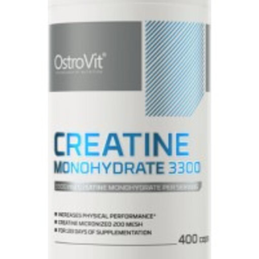 OstroVit - Creatine Monohydrate 3300 / 400 капсули, 133 дози