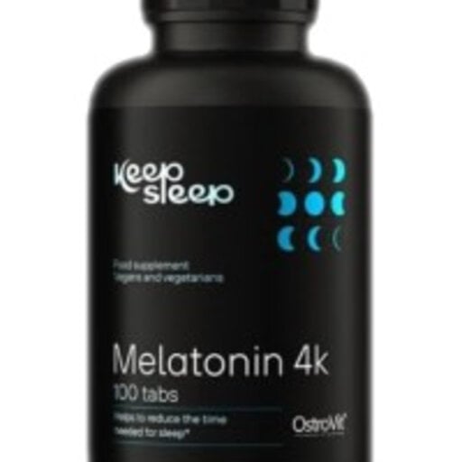 OstroVit - Melatonin 4k | Keep Sleep 4 mg / 100 Таблетки, 400 дози