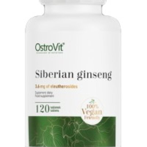 OstroVit - Siberian Ginseng 300 mg / 120 Таблетки, 120 дози