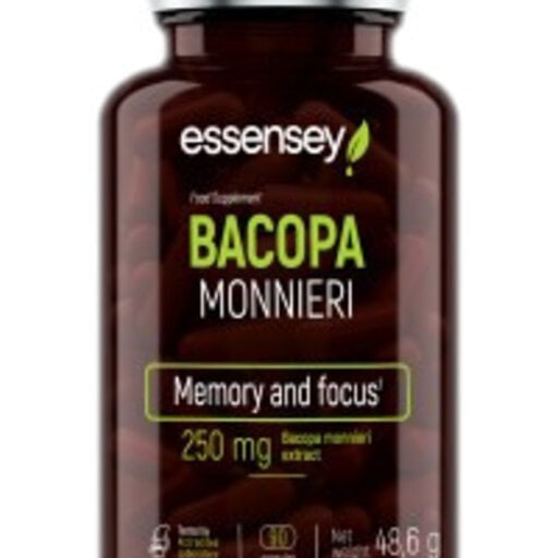 ESSENSEY - Bacopa Monnieri 250 mg / 90 капсули, 90 дози