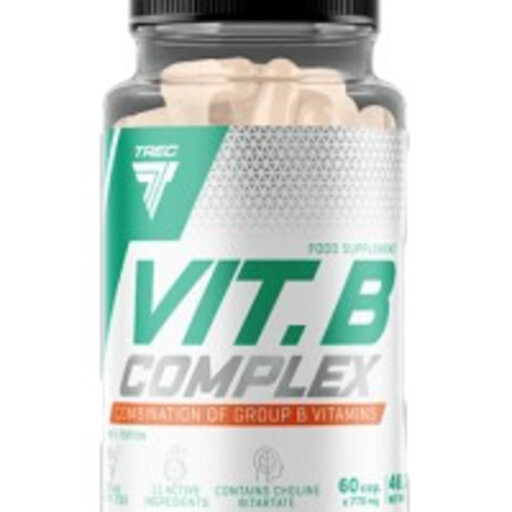 Trec Nutrition - Vit. B-Complex | Vitamin B Group Completion / 60 капсули, 60 дози
