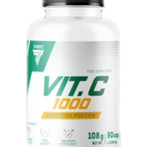 Trec Nutrition - Vit. C 1000 | Vitamin C 1000 mg / 90 капсули, 90 дози
