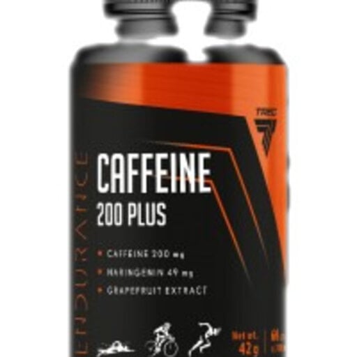 Trec Nutrition - Caffeine 200 Plus | Endurance / 60 капсули, 60 дози