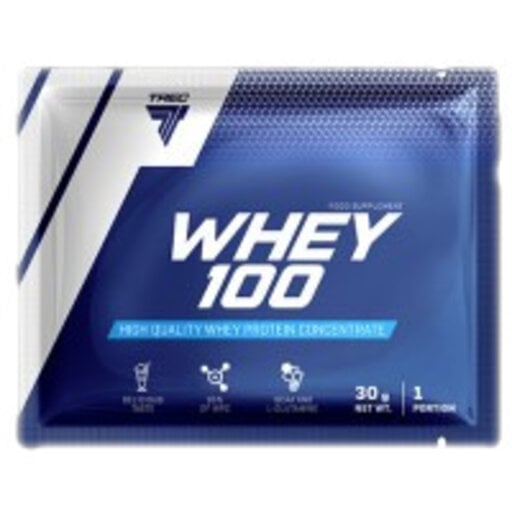 Trec Nutrition - Whey 100 | High Quality Whey Protein Concentrate with Immuno Shield / 30 грама