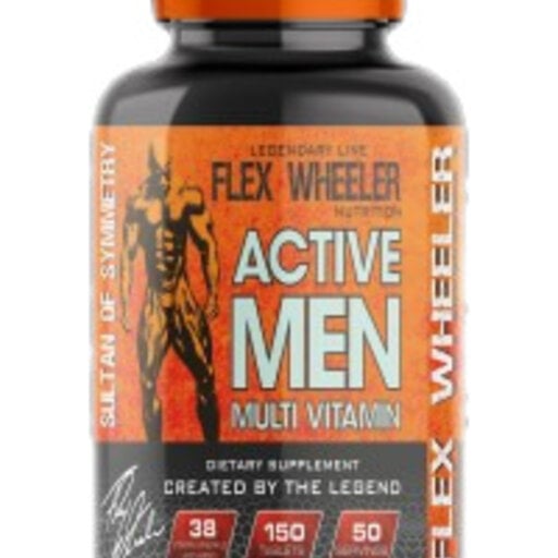 Flex Wheeler Signature Series - Active Men Multi Vitamin / 150 Таблетки, 50 дози
