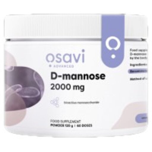 Osavi - D-Mannose Powder 2000 mg / 120 грама, 60 дози