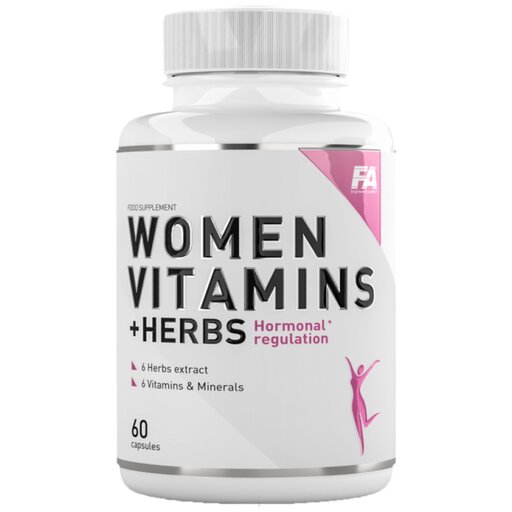 FA Nutrition - Women Vitamins + Herbs | Hormonal Regulation (60 дози)
