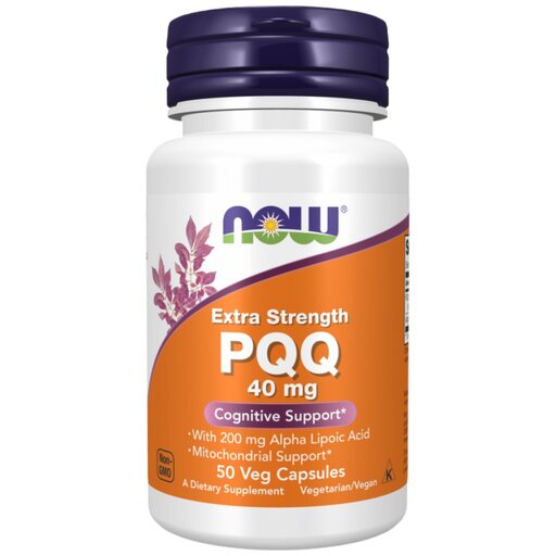 NOW Foods - PQQ 40 mg Extra Strength | with Alpha Lipoic Acid 200 mg (50 дози)