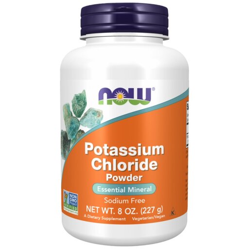 NOW Foods - Potassium Chloride Powder (324 дози)