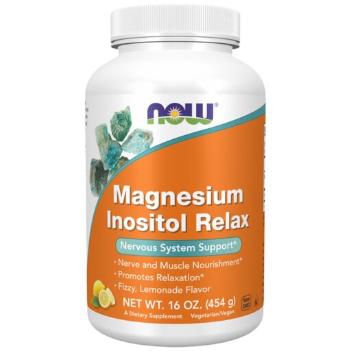 NOW Foods - Magnesium Inositol Relax Powder (76 дози)