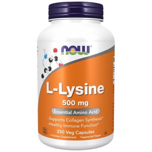 NOW Foods - L-Lysine 500 mg (250 дози)