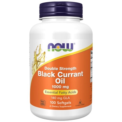 NOW Foods - Black Currant Oil 1000 mg | Double Strength (100 дози)