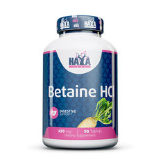 Haya Labs - Betaine HCL 650mg. / 90 Tabs.