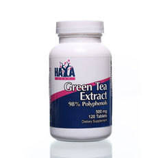 Haya Labs - Green Tea Extract 500mg / 120 tabs.