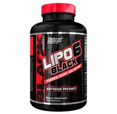 Nutrex - Lipo 6 Black / 120 caps​