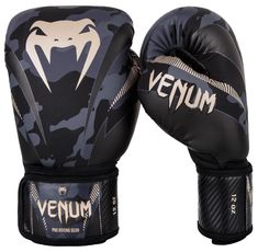 Боксови Ръкавици - Venum Impact Boxing Gloves - Dark Camo/Sand​